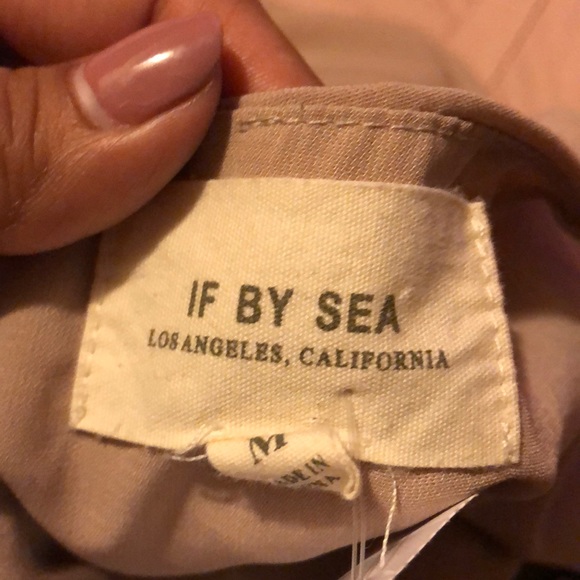 If by the sea tan knot top - Picture 4 of 4